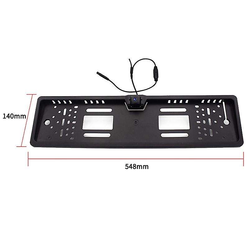 Car License Plate Frame Rear View Reverse Backup Night Vision Reversing Auto Parking Hd Camera for E