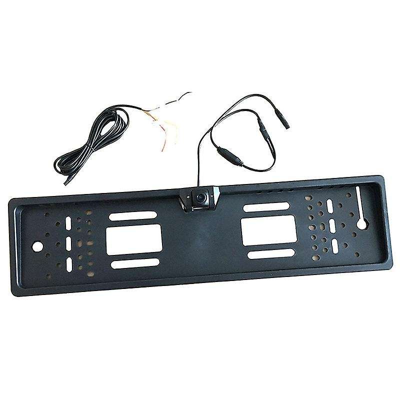 Car License Plate Frame Rear View Reverse Backup Night Vision Reversing Auto Parking Hd Camera for E