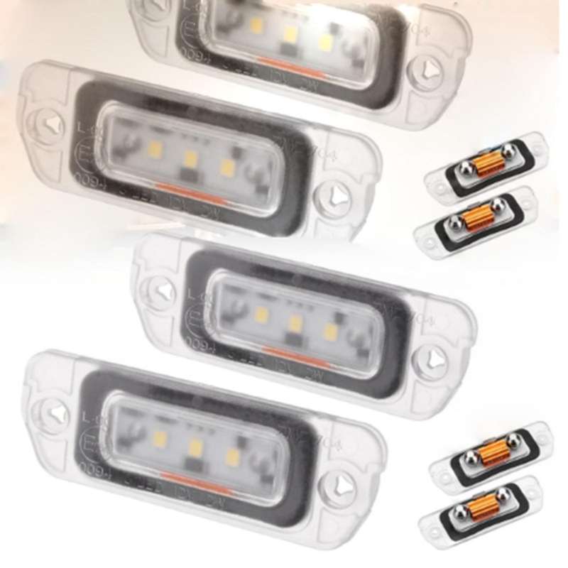 Car License Plate Light Led Number Plate Light for ML450 ML500 550 ML63 License Plate Lamp White