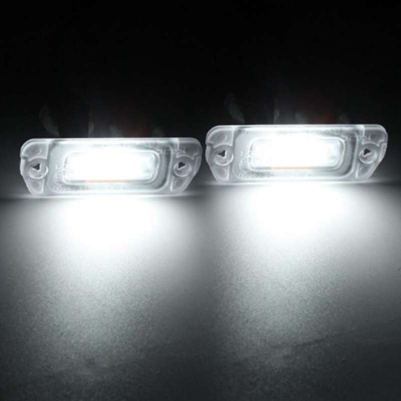 Car License Plate Light Led Number Plate Light for ML450 ML500 550 ML63 License Plate Lamp White
