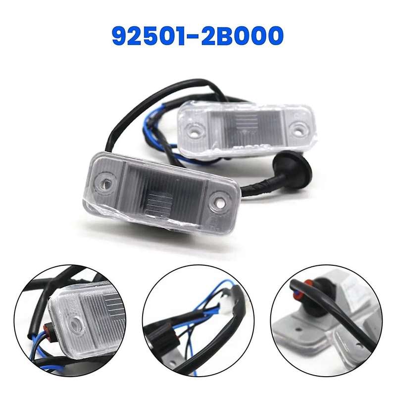 Car License Plate Light After License Plate Light License Plate Lighting for 2006-2012 92501-2B000