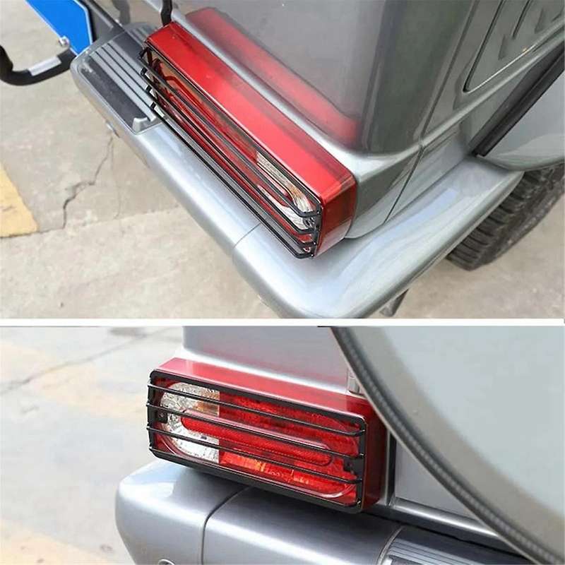Car Light Protection Frame for G-class W461 W463 Car Lamp Hood Tail Light Protect Cover