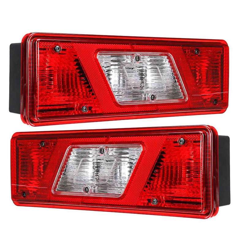 Car Light Tail Light Rear Brake Light Signal Lamp with Bulb for Transit 2.2 V363 MK8 2014-2020 BK31-