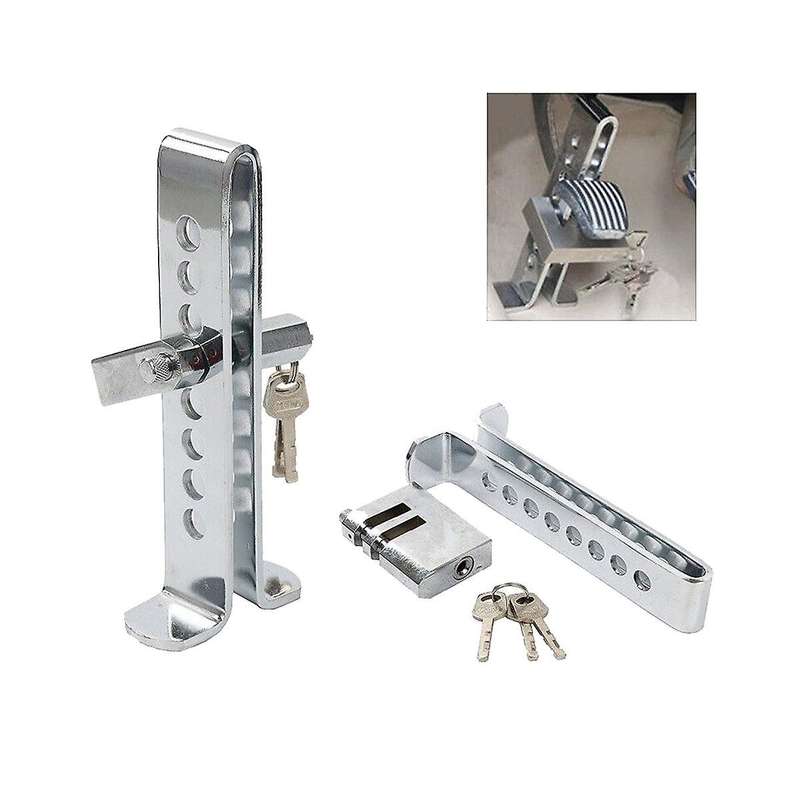 Car Lock Brake Lock Clutch Lock Anti-theft Lock Throttle Lock Pedal Lock Universal Car Supplies