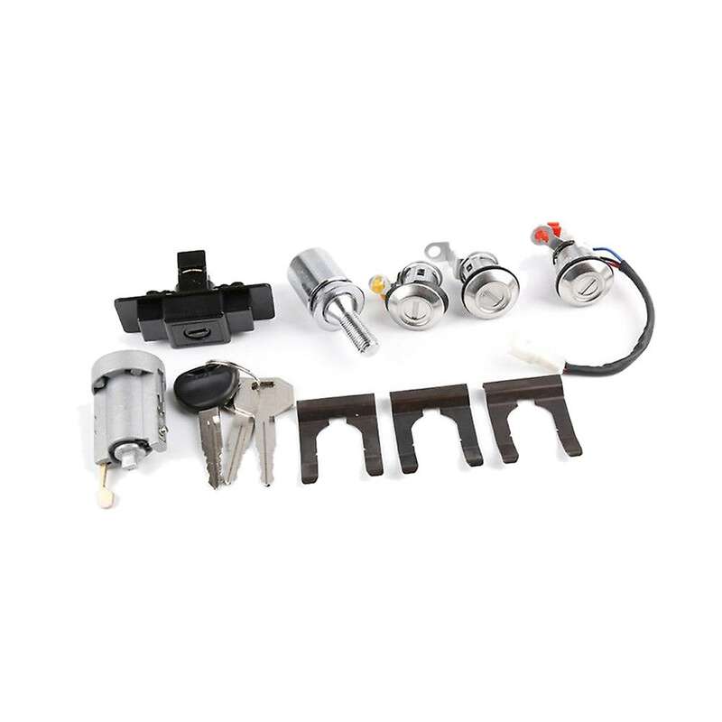 Car Lock Cylinder & Key for Montero Mk2 V31 V32 Mr259744