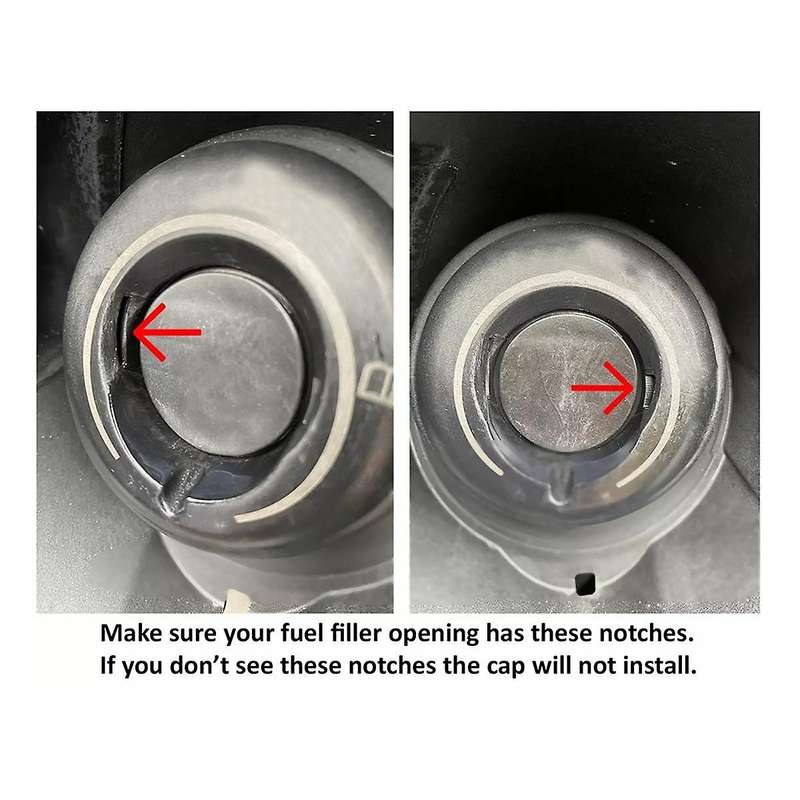 Car Locking Fuel Door Gas with Key BU5Z-9C268-A BU5Z-9C268-B for 2015-2022 Fuel Fill Lock