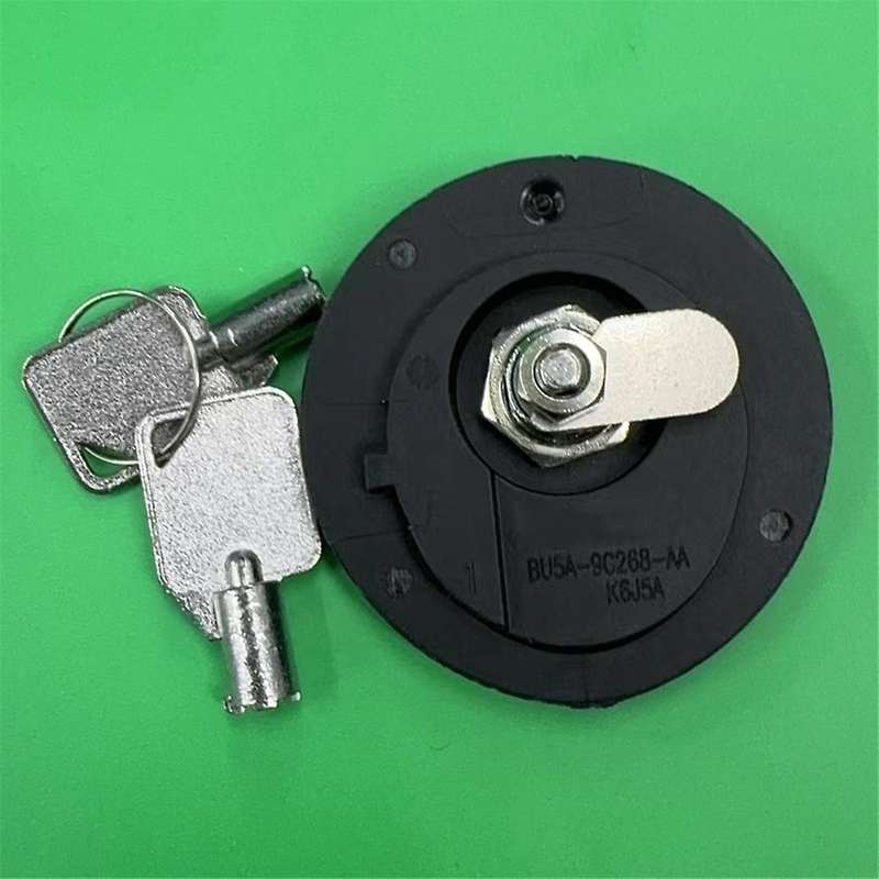 Car Locking Fuel Door Gas with Key BU5Z-9C268-A BU5Z-9C268-B for 2015-2022 Fuel Fill Lock