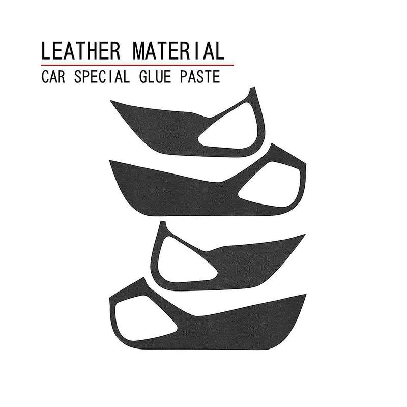 Car Lychee Leather Door Protector Pad Door Plank Anti- Pad Anti-dirty Mat Cover for 2022+ Rhd