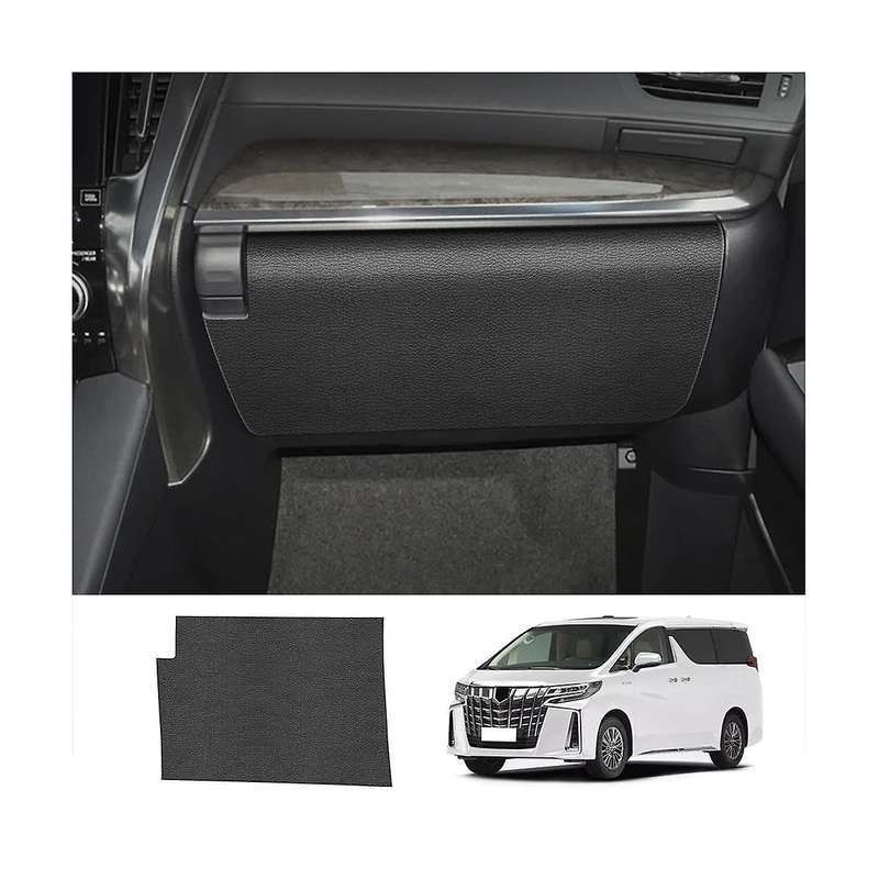 Car Lychee Leather Storage Glove Box Protector Pad Anti- Pad Anti-dirty Pad Mat Cover for Alphard 2