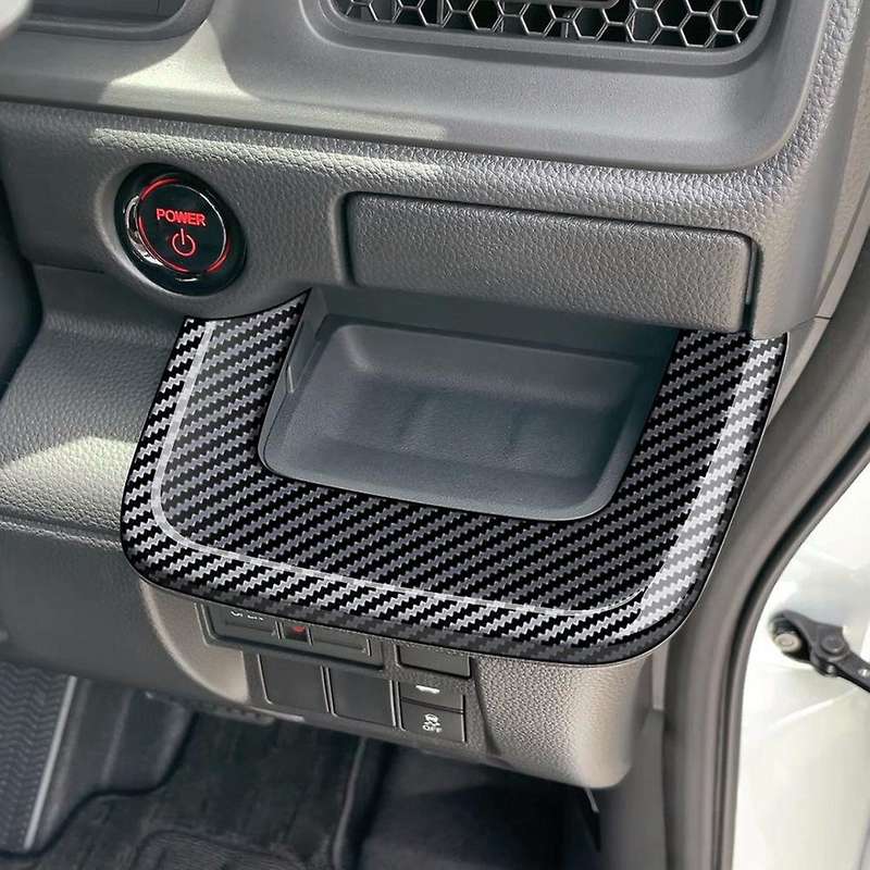 Car Main Driver Side Water Cup Holder Decorative Frame Cup Holder Trim Sticker for STEPWGN RP8 RHD,A