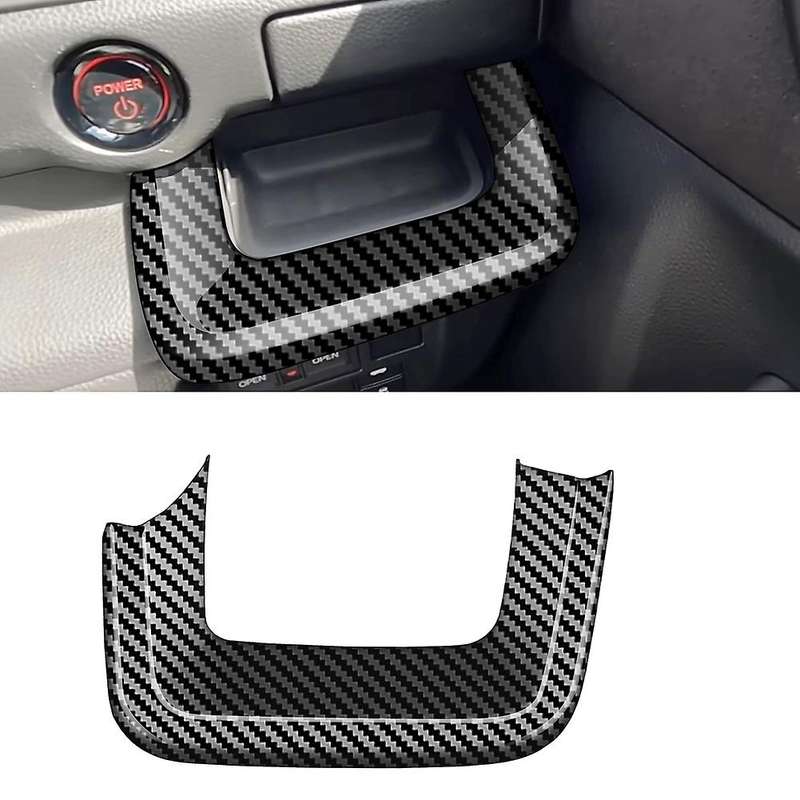 Car Main Driver Side Water Cup Holder Decorative Frame Cup Holder Trim Sticker for STEPWGN RP8 RHD,A