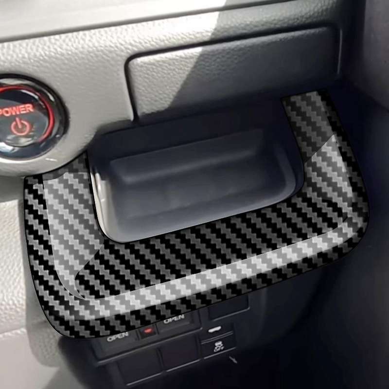 Car Main Driver Side Water Cup Holder Decorative Frame Cup Holder Trim Sticker for STEPWGN RP8 RHD,A