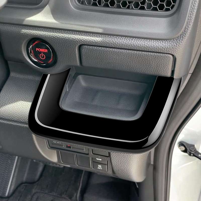 Car Main Driver Side Water Cup Holder Decorative Frame Cup Holder Trim Sticker for STEPWGN RP8 RHD,B