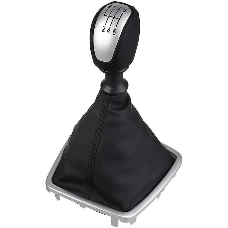 Car Manual Gear Shift Knob Gaiter Boot Cover Lever Shifter Handle Stick Boot Gaiter for / Mk3 2007-2