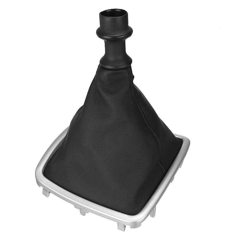 Car Manual Gear Shift Knob Gaiter Boot Cover Lever Shifter Handle Stick Boot Gaiter for / Mk3 2007-2