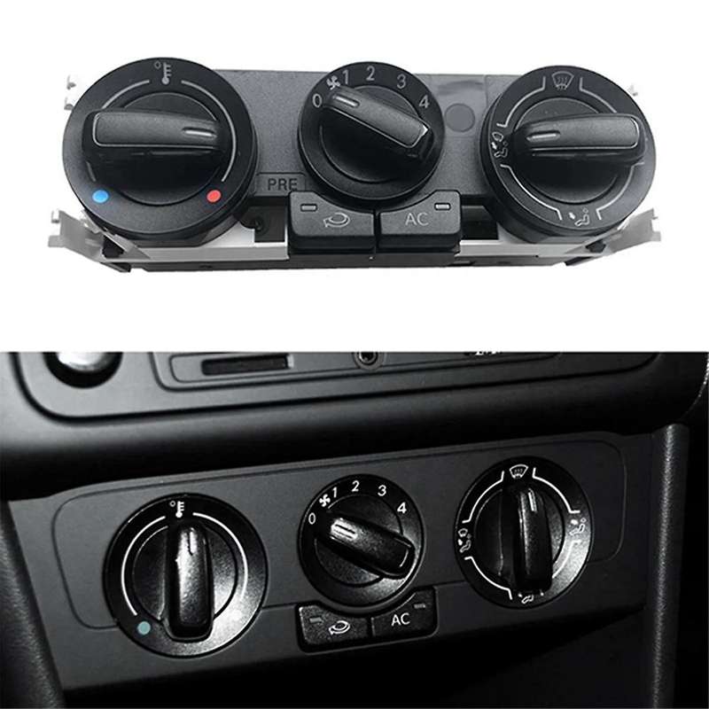 Car Manual A/C Heater Climate Control Panel Unit Switch for 5 6R 2011-2013 6R0820045, 6RD820045B
