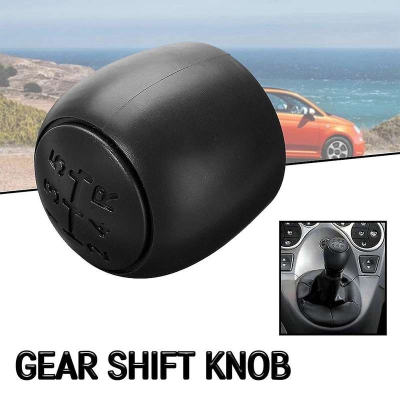 Car Manual 5 Speed Gear Shift Knob Gear Lever Shifter Gaiter for 500 500C 2007-2013 Panda 2003-2012
