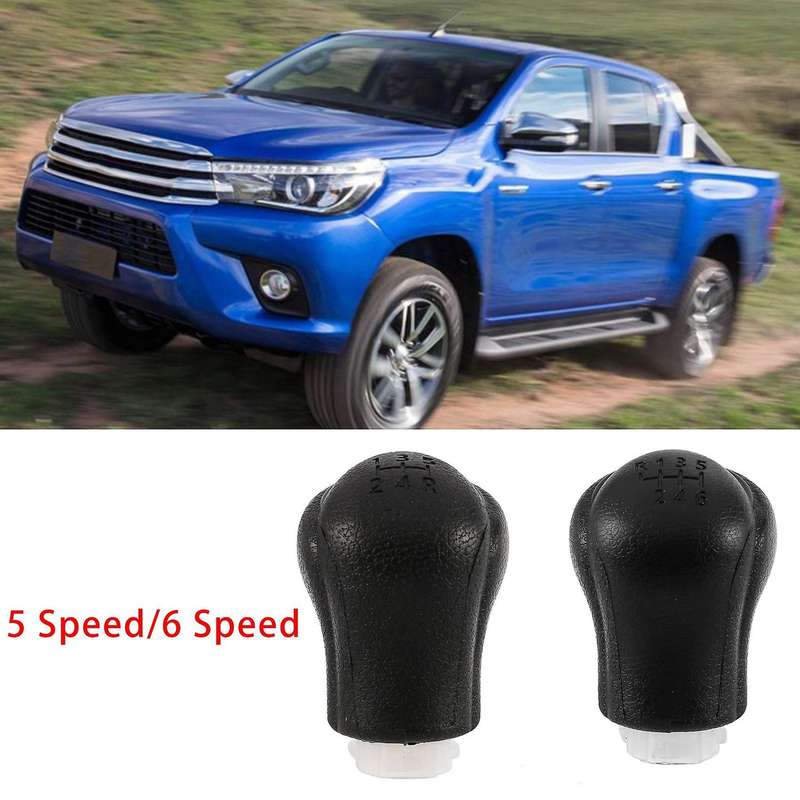Car Manual Knob Gear Handball Lever Compatible Toyota Hilux Revo 6 Speed