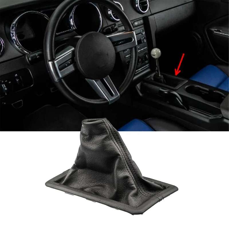 Car Manual Transmission Shifter Boot Cover 8R3Z-7277-AA for 2005-2009 Shift Dust Boot