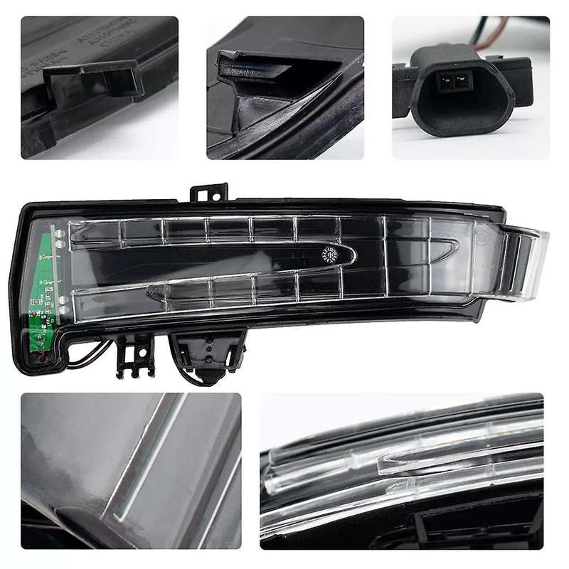 Car Marker Turn Signal LED Light Indicator Side Mirror A2129067401, A2129067501 for W204 C204 W212