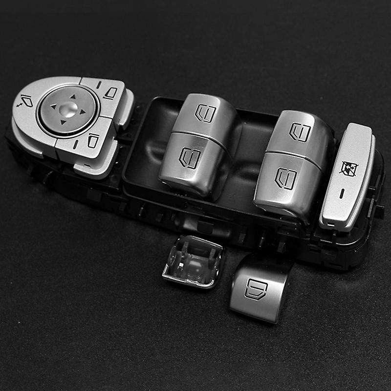 Car Master Window Control Switch Repair Button Caps for C-Class W205 Chassis GLC Full Series W253 2