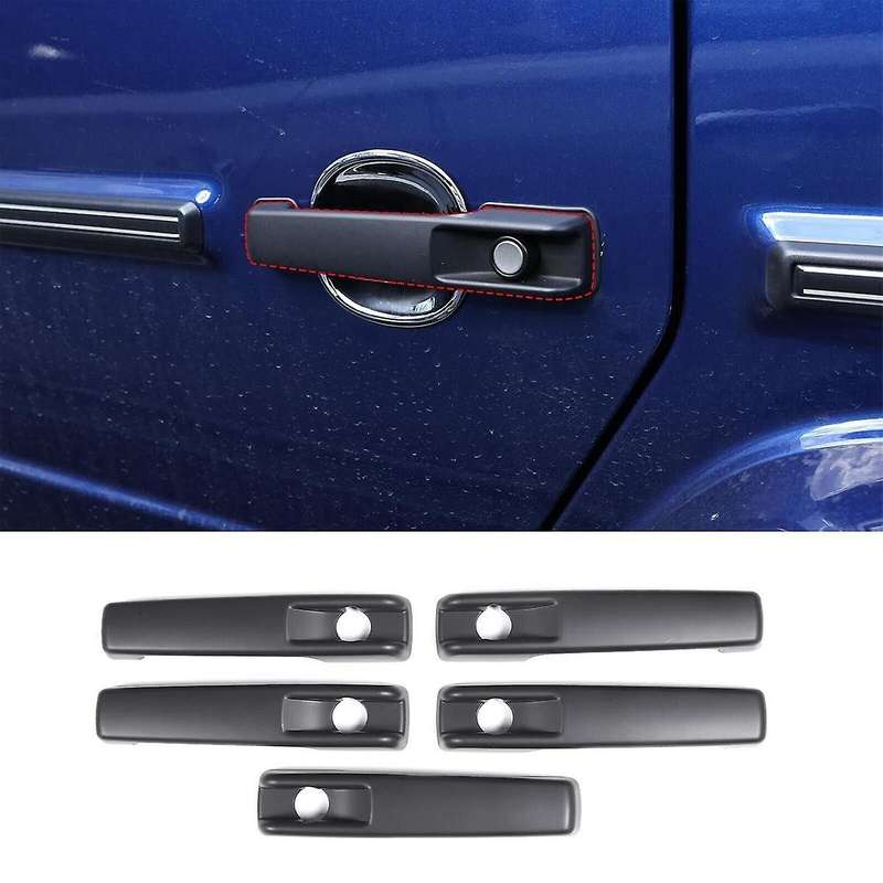 Car Matt Black Exterior Door Handle Cover Trim for G Class W463 W464 G65 G55 G63 G500 G550 G350 2004