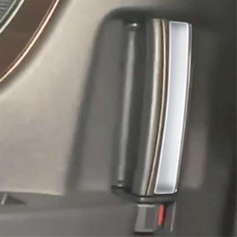 Car Matt Silver Middle Door Button Frame Trim Sticker Interior Accessories for Alphard/Vellfire 40 S