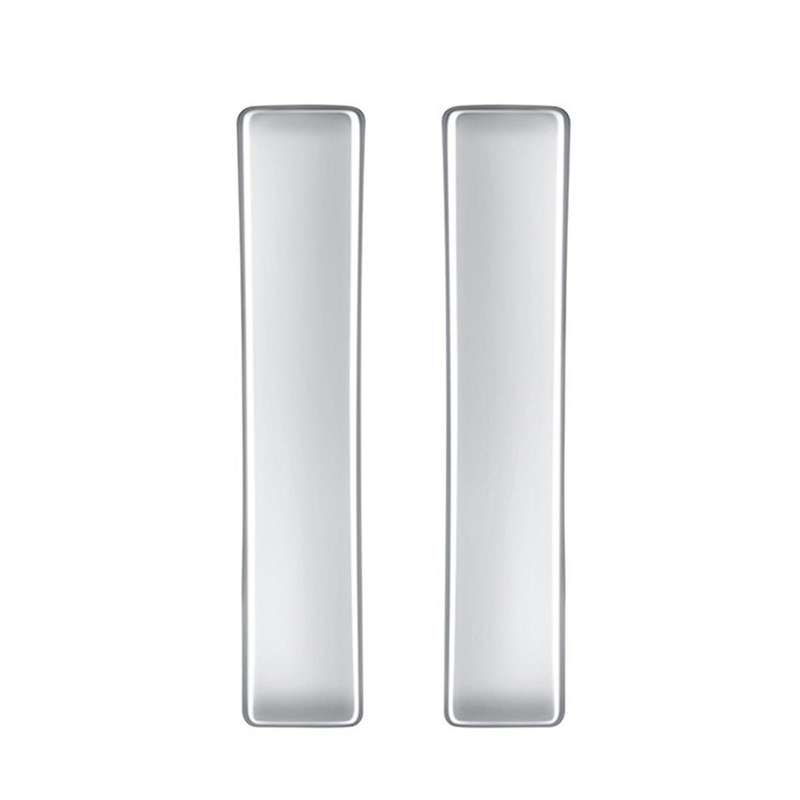 Car Matt Silver Middle Door Button Frame Trim Sticker Interior Accessories for Alphard/Vellfire 40 S