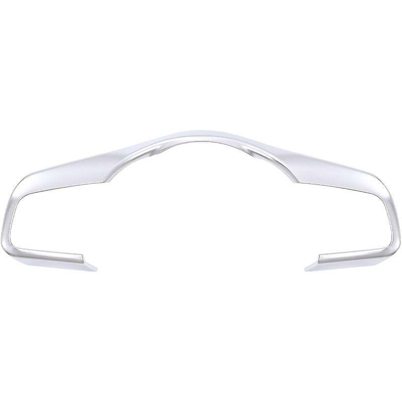 Car Matt ABS Chrome Steering Wheel Decorative Frame Trim Accessories for XE XF F-Pace F Pace2016 201