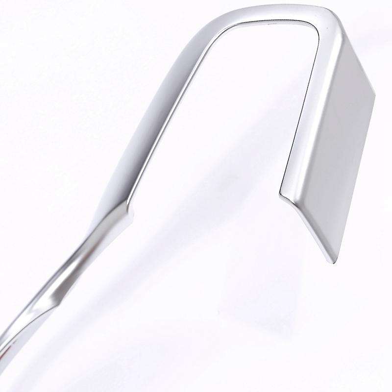 Car Matt ABS Chrome Steering Wheel Decorative Frame Trim Accessories for XE XF F-Pace F Pace2016 201