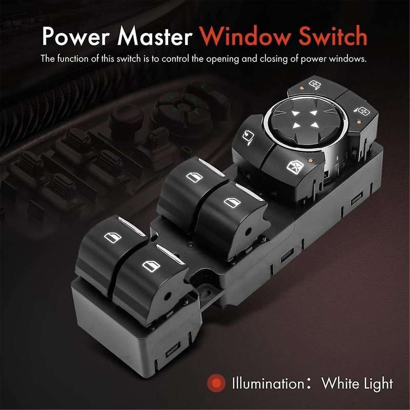 Car Master Window Switch DP5Z-14529- for MKZ 2015-2020 Power Window Lift Switch Control Button