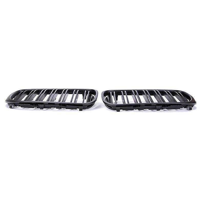 Car Matte Double Front Kidney Grill Grille Fit for  7 Series G11 G12 16-19