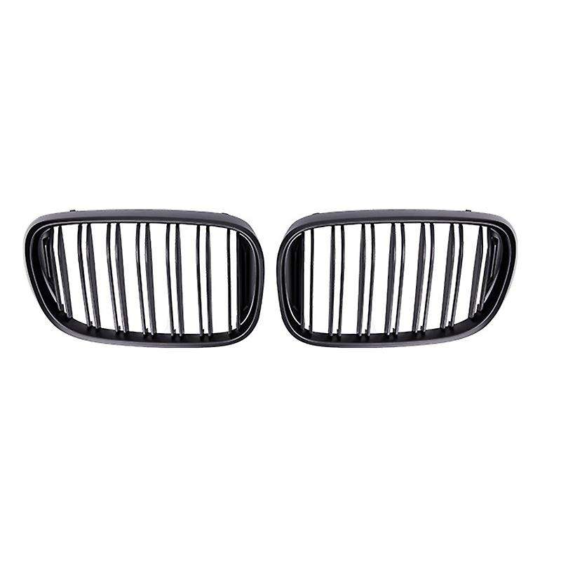 Car Matte Double Front Kidney Grill Grille Fit for  7 Series G11 G12 16-19
