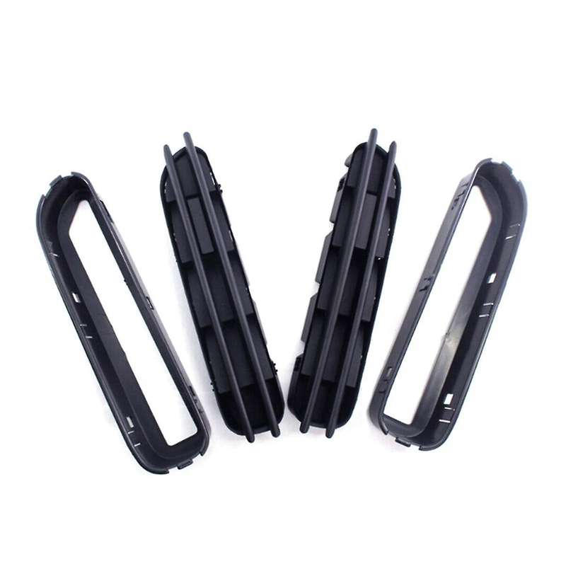Car Matte Black Side Panel Grilles Vents for 5 Series E39 E60 Ventilation Mesh 51137896849 511378968