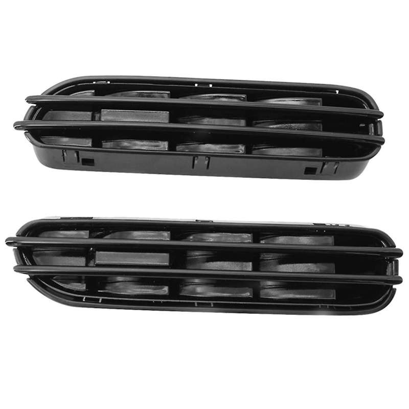 Car Matte Black Side Panel Grilles Vents for 5 Series E39 E60 Ventilation Mesh 51137896849 511378968