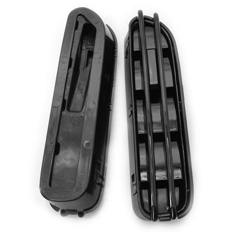 Car Matte Black Side Panel Grilles Vents for 5 Series E39 E60 Ventilation Mesh 51137896849 511378968