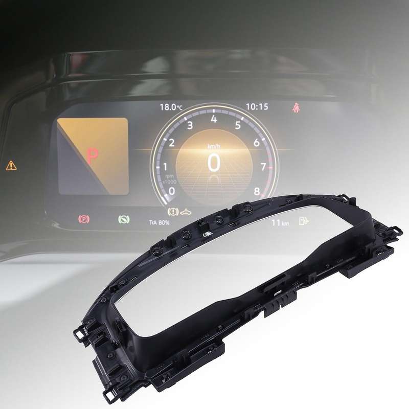 Car Meter Box LCD Instrument Shield LCD Meter Plaque Trim for Golf 7 MK7 R 5GG 854 377 AAH
