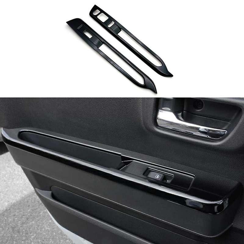 Car Matte Silver Window Glass Lift Button Switch Cover Trim Door Armrest Panel for ATRAI CARGO 2022+