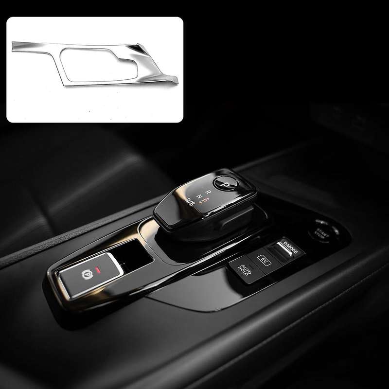 Car Matte Silver Central Gear Panel Control Panel Decal Car Interior Modification for Note E13 2020