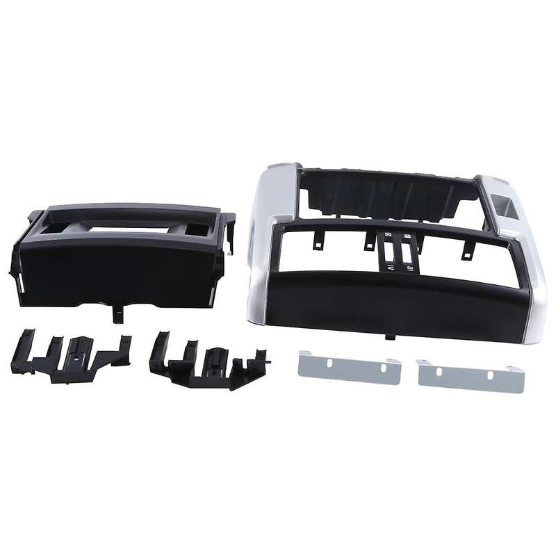 Car Mid Facia for Prado 2009-2013 Fascia Panel Dash Kit Install Facia Console Cover Adapter Plate Tr