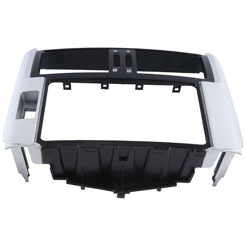 Car Mid Facia for Prado 2009-2013 Fascia Panel Dash Kit Install Facia Console Cover Adapter Plate Tr