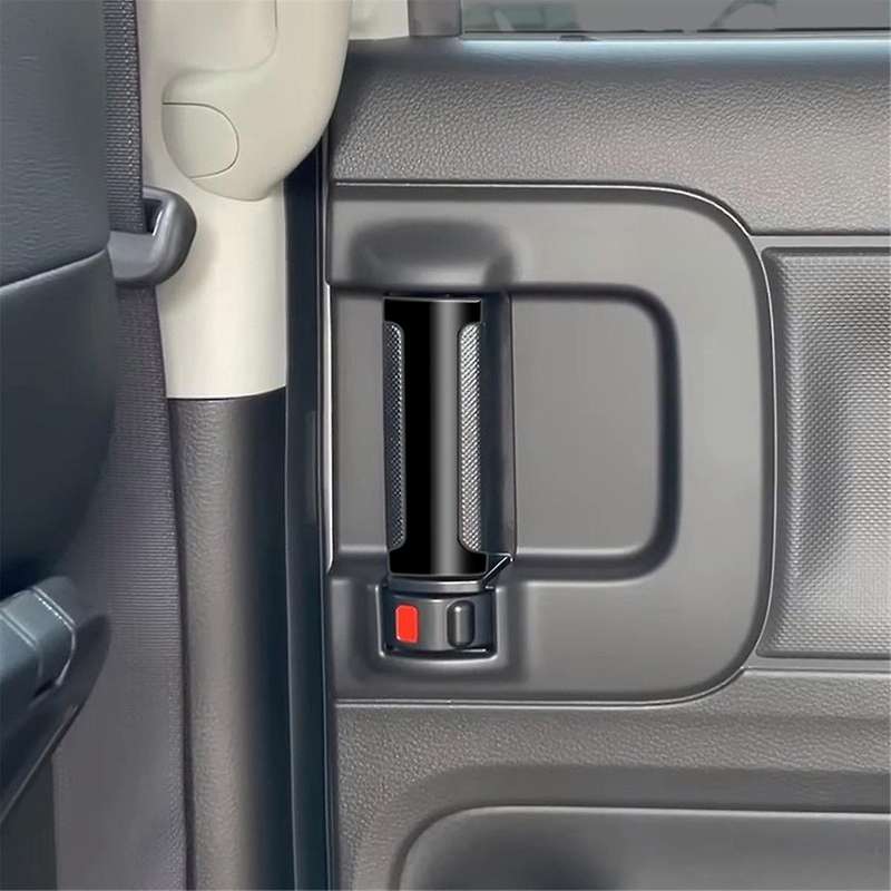 Car Middle Door Inner Handle Button Trim Sticker for SPACIA Custom MK04 2017-2024 Car Accessories Gl