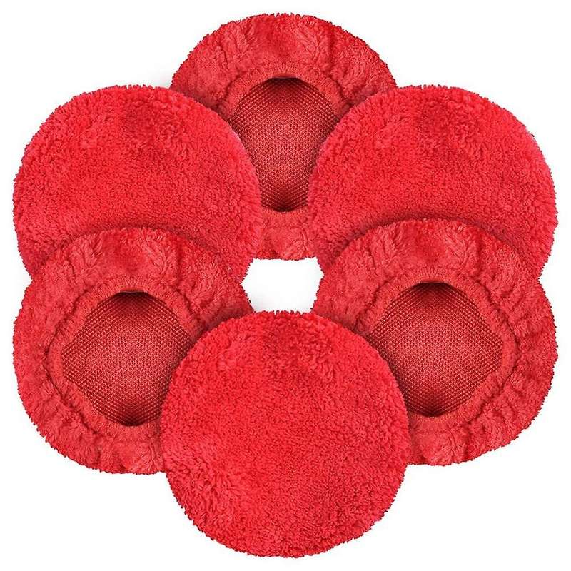 Car Microfiber Cloths for Windshield Cleaning Tool, Coral Fleece Replaceable Thickened Glass Cleanin