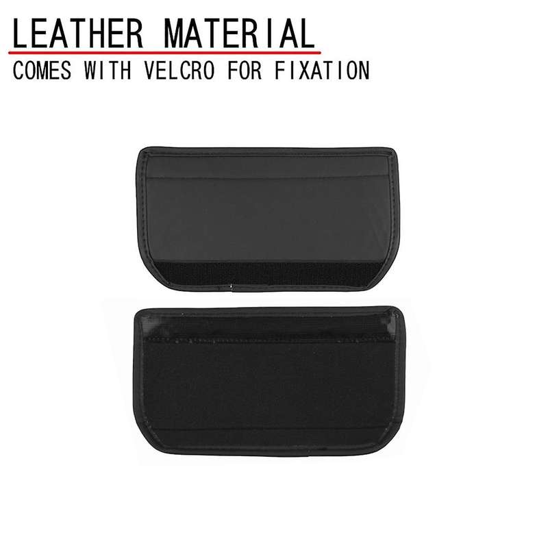 Car Middle Door Armrest Leather Protection Pads with Sponge for ALPHARD/VELLFIRE 40 Series 2023+ Car