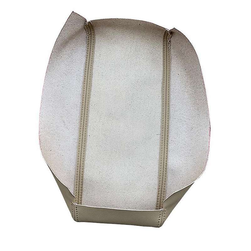 Car Microfiber Leather Console Armrest Panel Cover Protective Trim for Prius 2004-2008 Beige