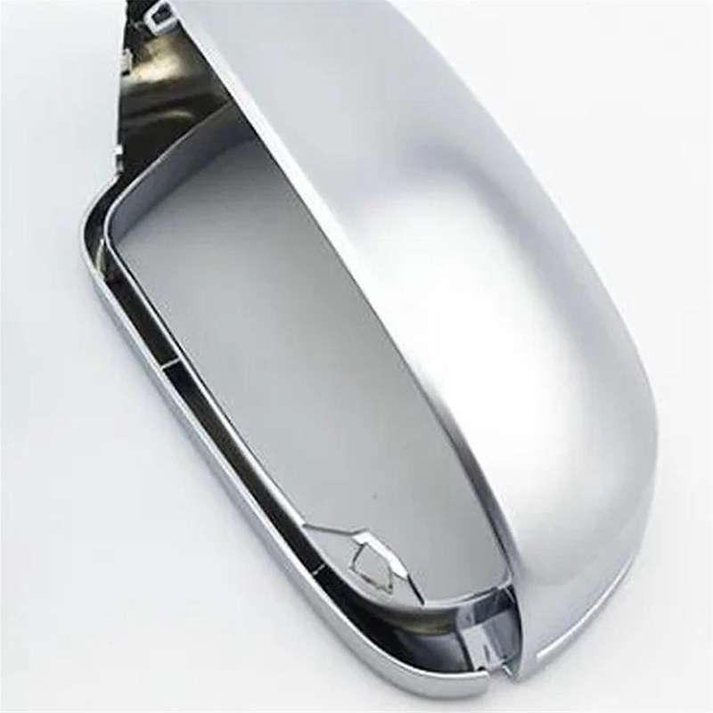 Car Mirror Cover for A4 B8.5 A3 A5 S5 RS5 Chrome Silver Rearview Mirror Cover Protection Cap