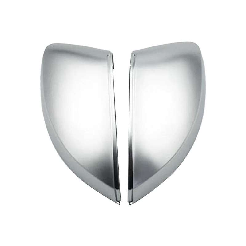 Car Mirror Cover Matte Chrome Silver Rearview Mirror Cover Protection Cap for A3 S3 2013- 2019