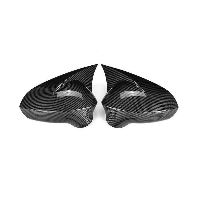 Car Mirror Cover Caps for 1p 6j Exeo 2008-2017 Side Rear View External Part(carbon )
