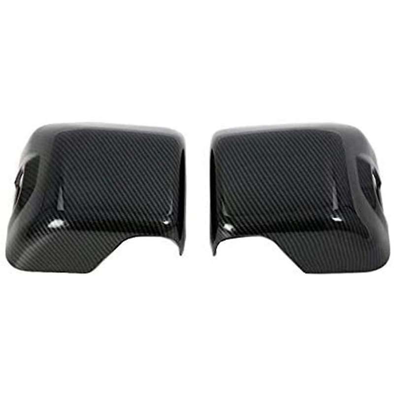 Car Mirror Covers Rearview Mirror Cover Sticker Accessories for Wrangler JL JT 2018+