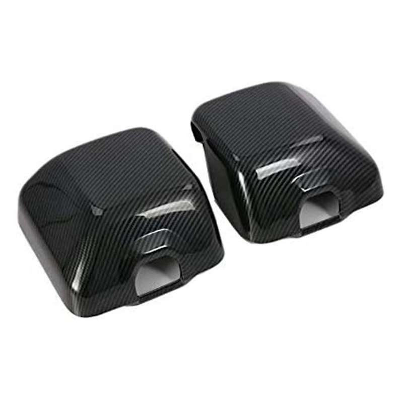 Car Mirror Covers Rearview Mirror Cover Sticker Accessories for Wrangler JL JT 2018+